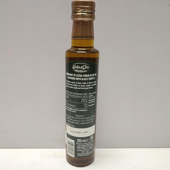 

Costa DOro Truffle Olive Oil 250Ml - Minyak Zaitun Extra Virgin Premium Diskon!