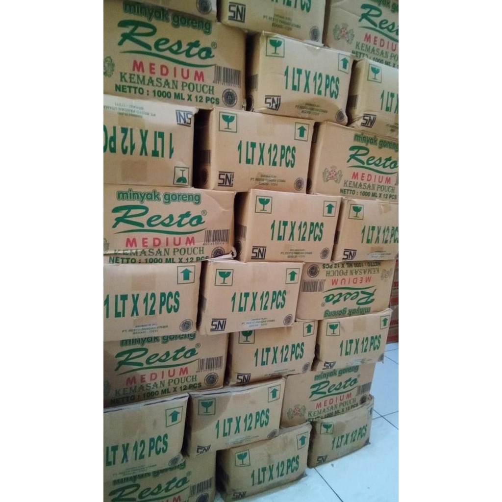 

Minyak Goreng Resto 2 Liter @6Pcs/Dus - Untuk Bisnis Kuliner Diskon!