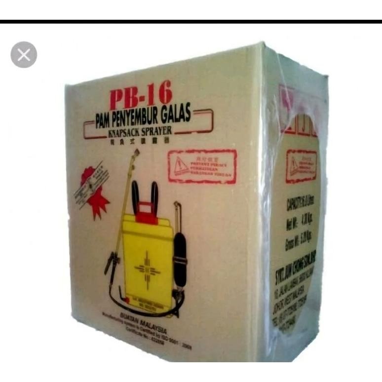 READY STOCK Sprayer PB-16 Asli Malaysia/ Alat Semprot Tangki Manual Pertanian PB 16 Liter Asli Malay