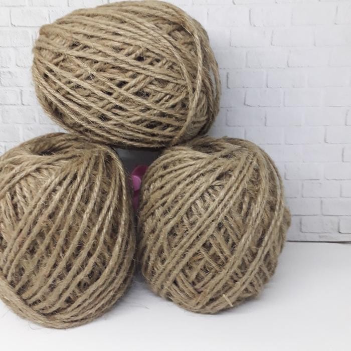 

Bis Tali Goni 3Ply 50 Meter/ Tali Rami / Tali Vintage / Hemp Rope 3Mm
