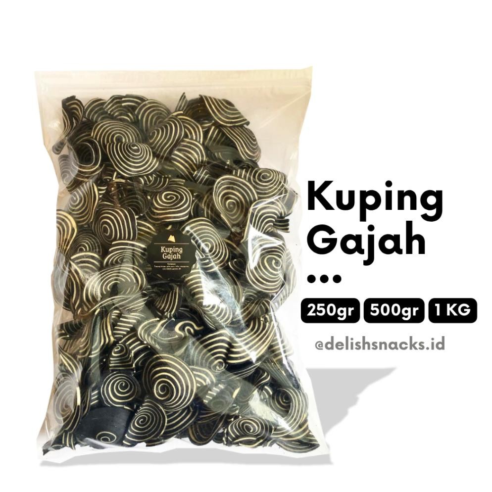 

READY STOCK [DELISH SNACKS] Kuping Gajah (Grosir) 250gr 500gr 1 KG / Snack Cemilan Camilan Grosiran Kiloan