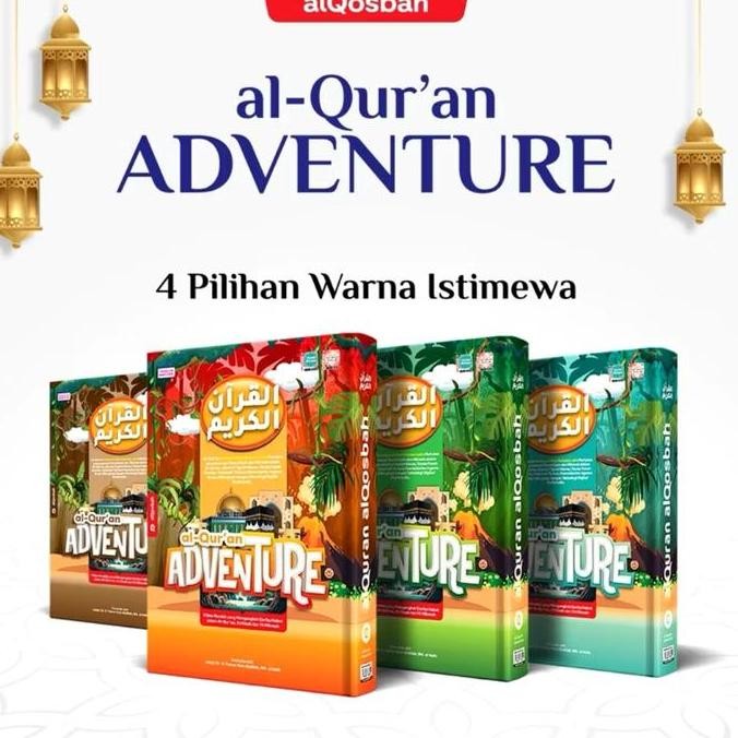 ALQURAN ADVENTURE - Alquran Untuk Anak - Hafalan  - ALQOSBAH - A4