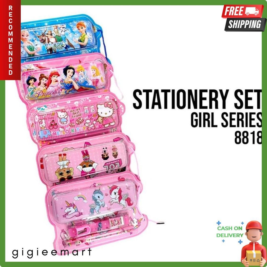 

Stationery Set / Alat Tulis Set / Paket Alat Tulis / Stationery Set Fancy 8818 Komplet Plus Kaleng Terlengkap Dan Termurah