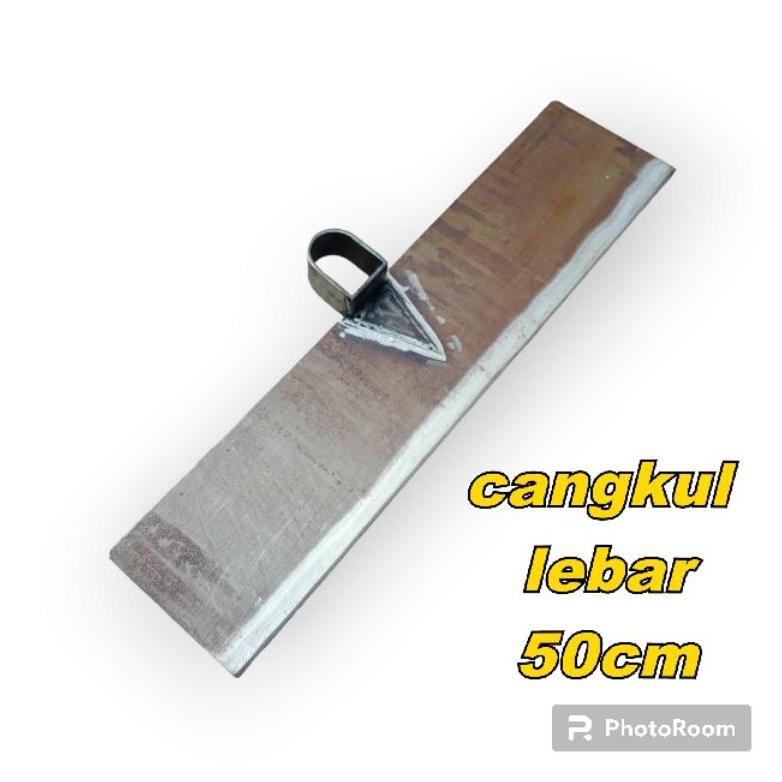 READY STOCK cangkul lebar 50cm cangkul kotoran ternak cangkul sawah
