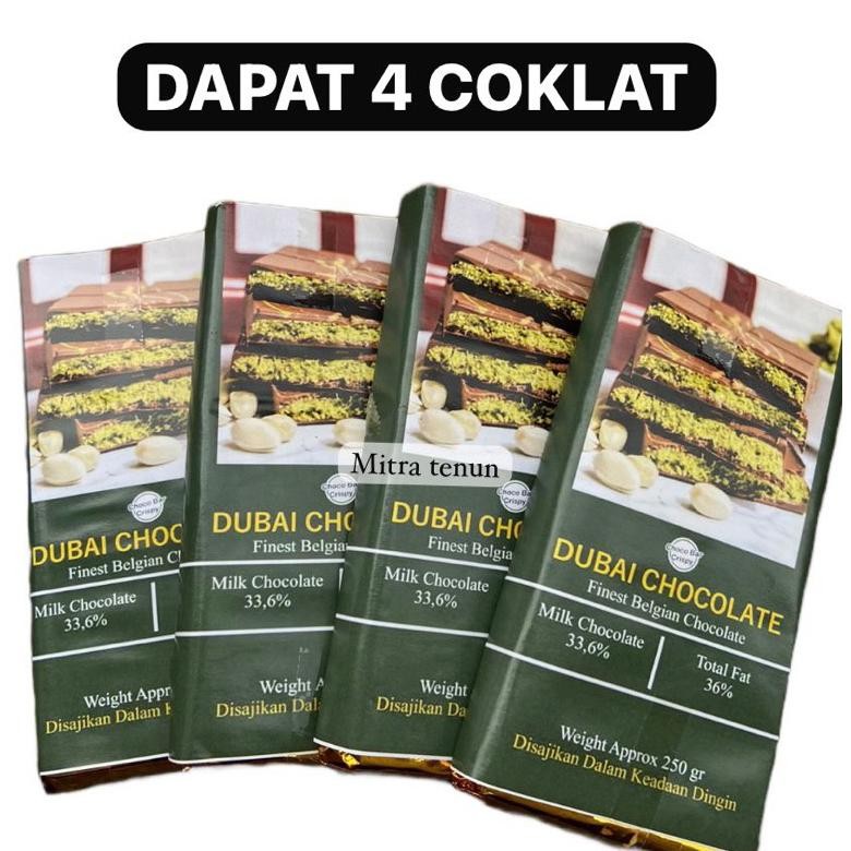 

Special Paket Hemat Dapat 4 Coklat Dubai Premium Milky Df-8