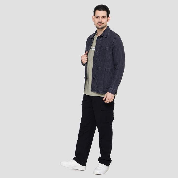 Oks Nevada Jacket Denim Tripocket Pria 121758591