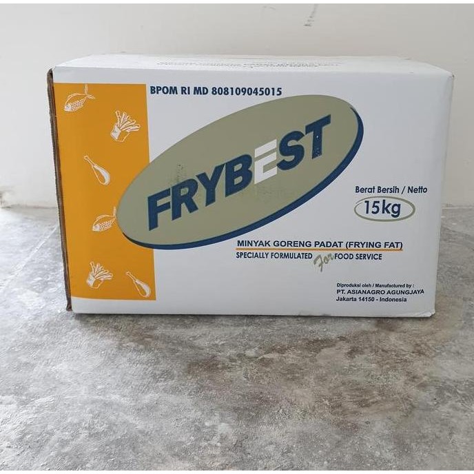 

Frybest Minyak Goreng Padat 15 Kg Frying Fat Untuk Usaha Kuliner Diskon!