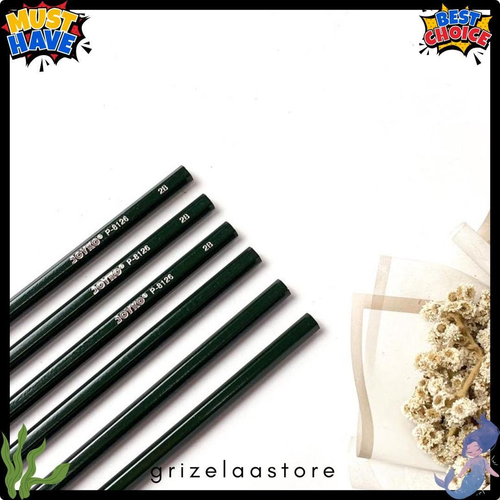 

1 Pak Pensil Pencil Joyko P-8126 2B (12 Pcs) Flash Sale! Diskon Hingga 70%