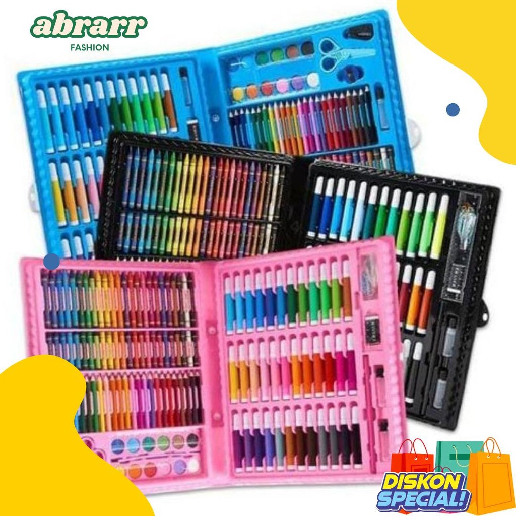 

Crayon 86 Pcs|Crayon Warna Cerah|Oil Pastel Crayon 86Pc Macam Warna Set Koper 86 In 1 Cocok Untuk Anak|Krayon 86 Set|Crayon Art Paint|Crayon Cat Melukis Terlaris! Produk Ini Banyak Dicari