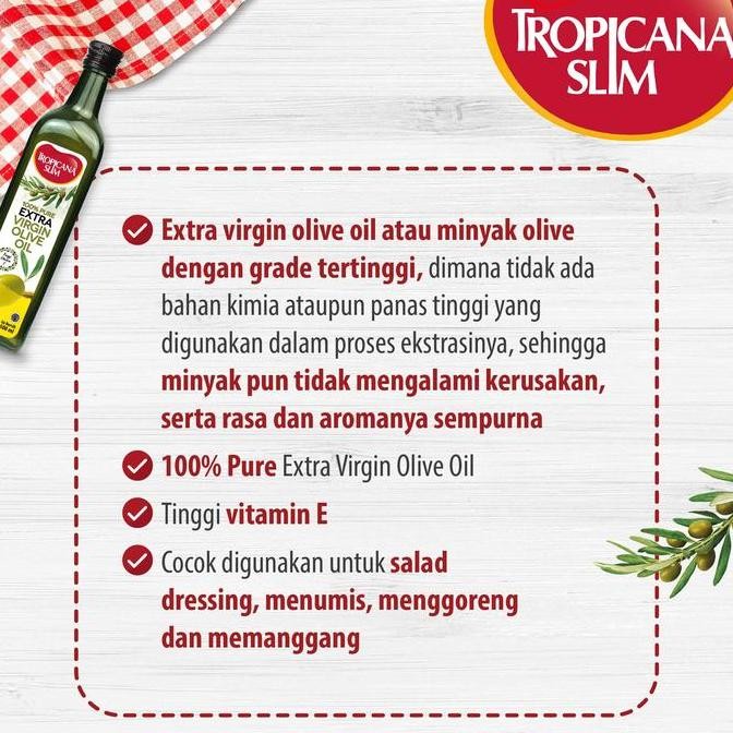 

Twin Pack Tropicana Slim Extra Virgin Olive Oil 500Ml - Minyak Zaitun Diet Diskon!