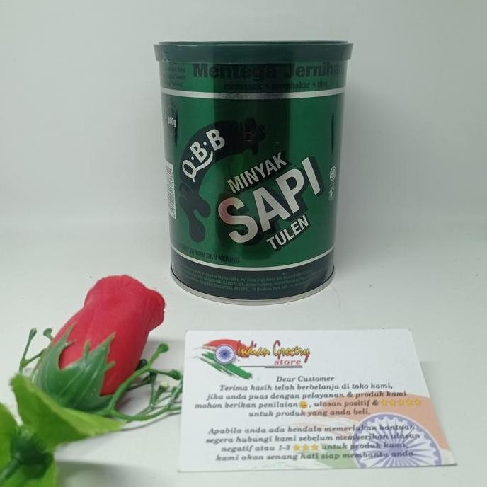 

Minyak Sapi Qbb Pure Ghee 800G - Lemak Sapi Murni Halal Diskon!