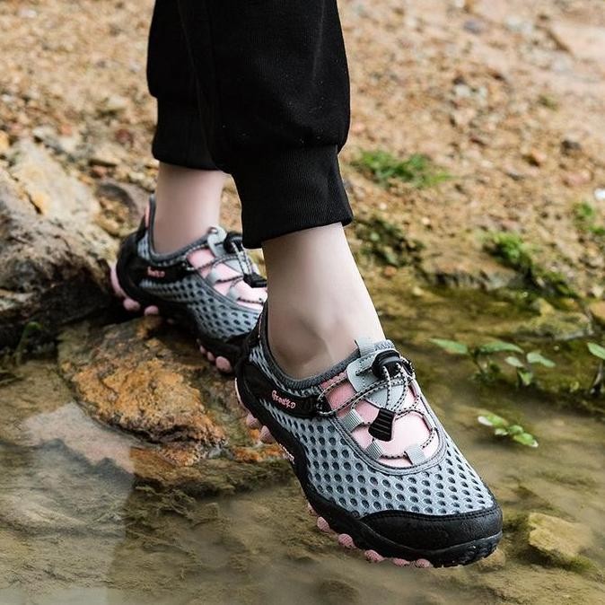 Terbaru Sepatu Wanita Cewek Gunung Waterproof 081