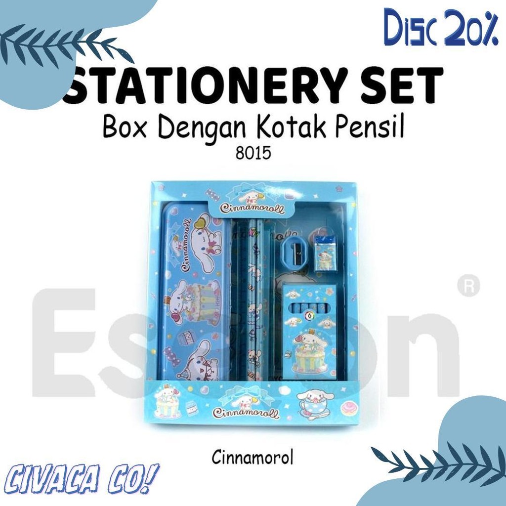 

Stationary Set 7In1 Karakter 8015 / Paket Alat Tulis Set + Crayon Terlaris! Produk Ini Banyak Dicari