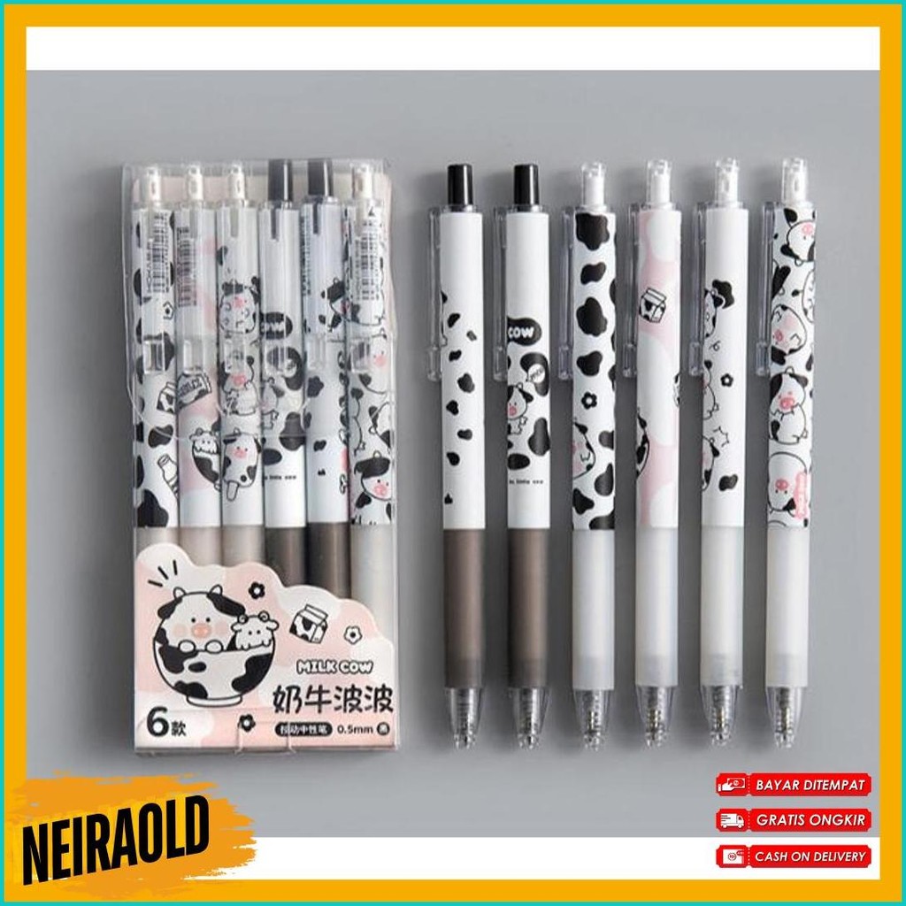 

Set Pulpen Pen Gel 6 Pc / Mekanik Motif Cartoon / Pulpen Gel Mekanik Lucu / Pulpen Aesthetic Terlaris! Produk Ini Banyak Dicari