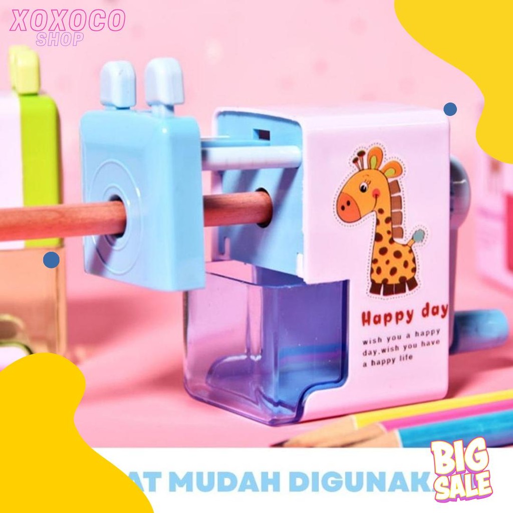 

Aimilo Rautan Pensil Putar Unik I Serutan Pensil Putar Rautan Kekinian Terlaris! Produk Ini Banyak Dicari