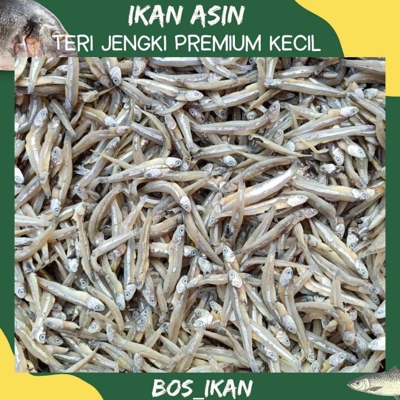 

IKAN TERI JENGKI UTUH 1KG KWALITAS PREMIUM