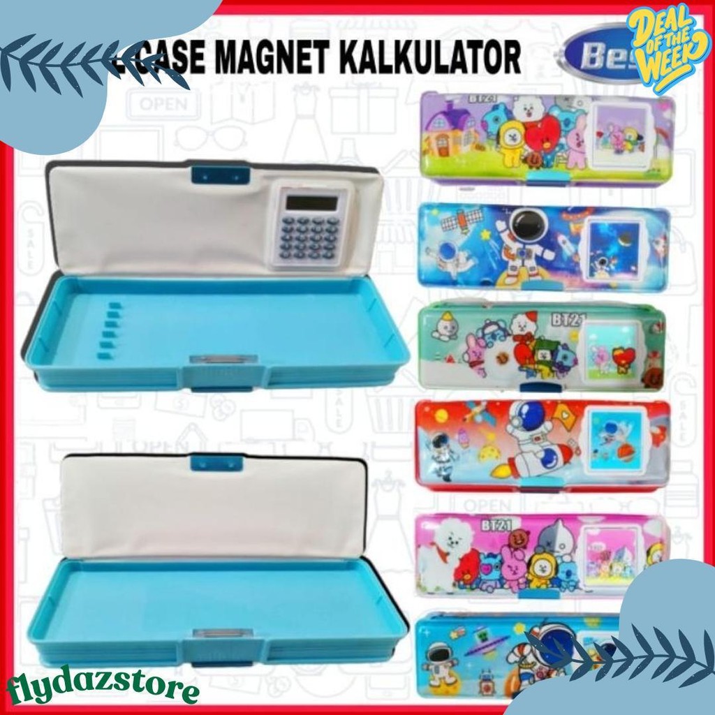 

Tempat Pensil Magnet Calculator/Tempat Pensil Anak Karakter/Tempat Pensil Magnet Flash Sale! Diskon Hingga 70%
