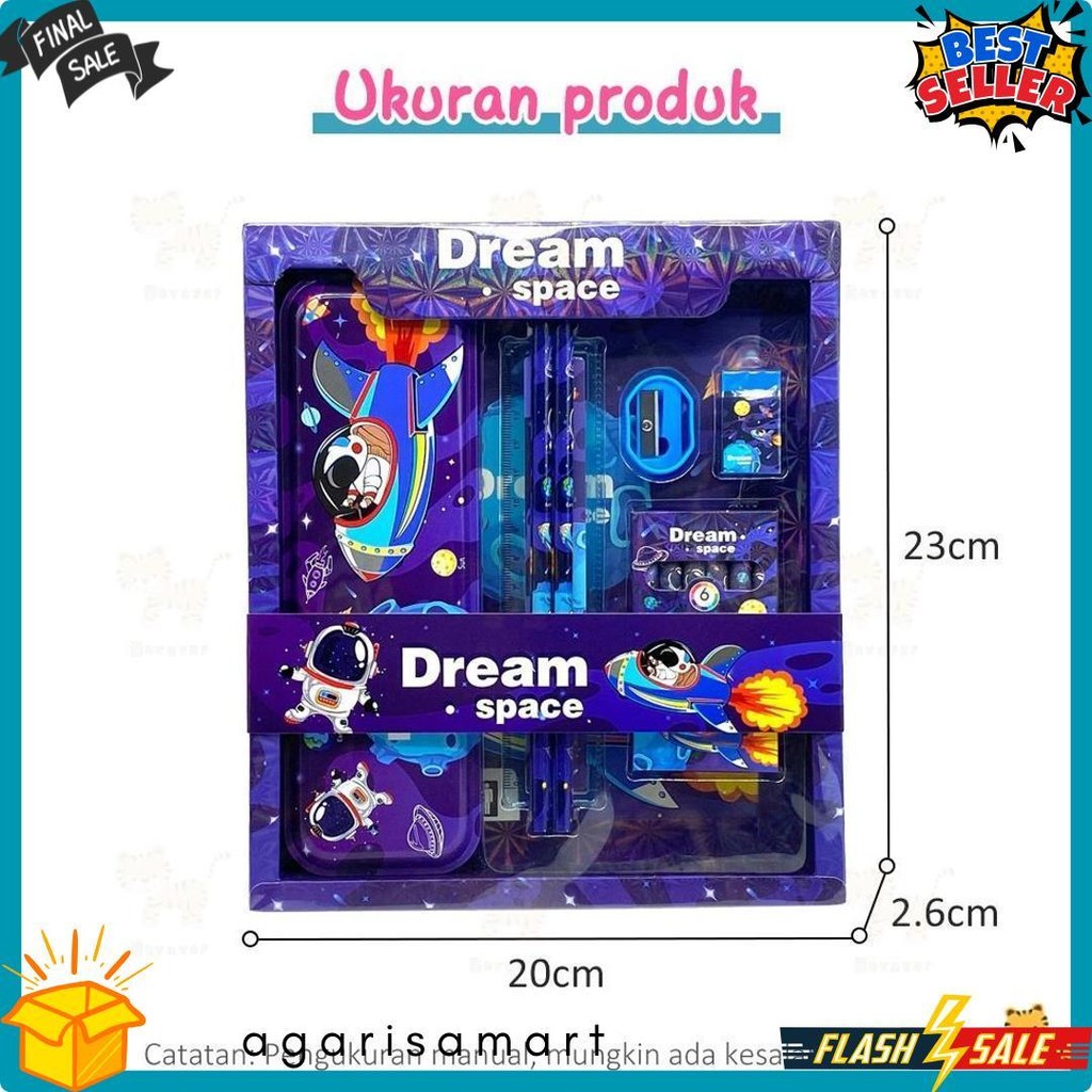 

Id Bevavar 6 In 1 Kotak Pensil Anak Set Sekolah/Stationery Set Lengkap Alat Tulis Set Kotak Pensil Karakter Diskon