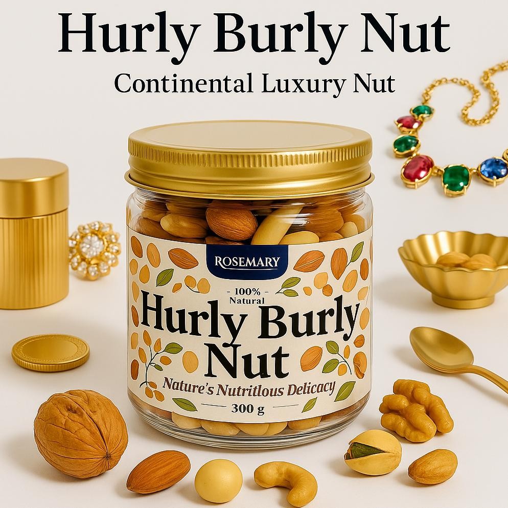 

Hurly Burly Nut - Luxury Mix Nut 150 gram