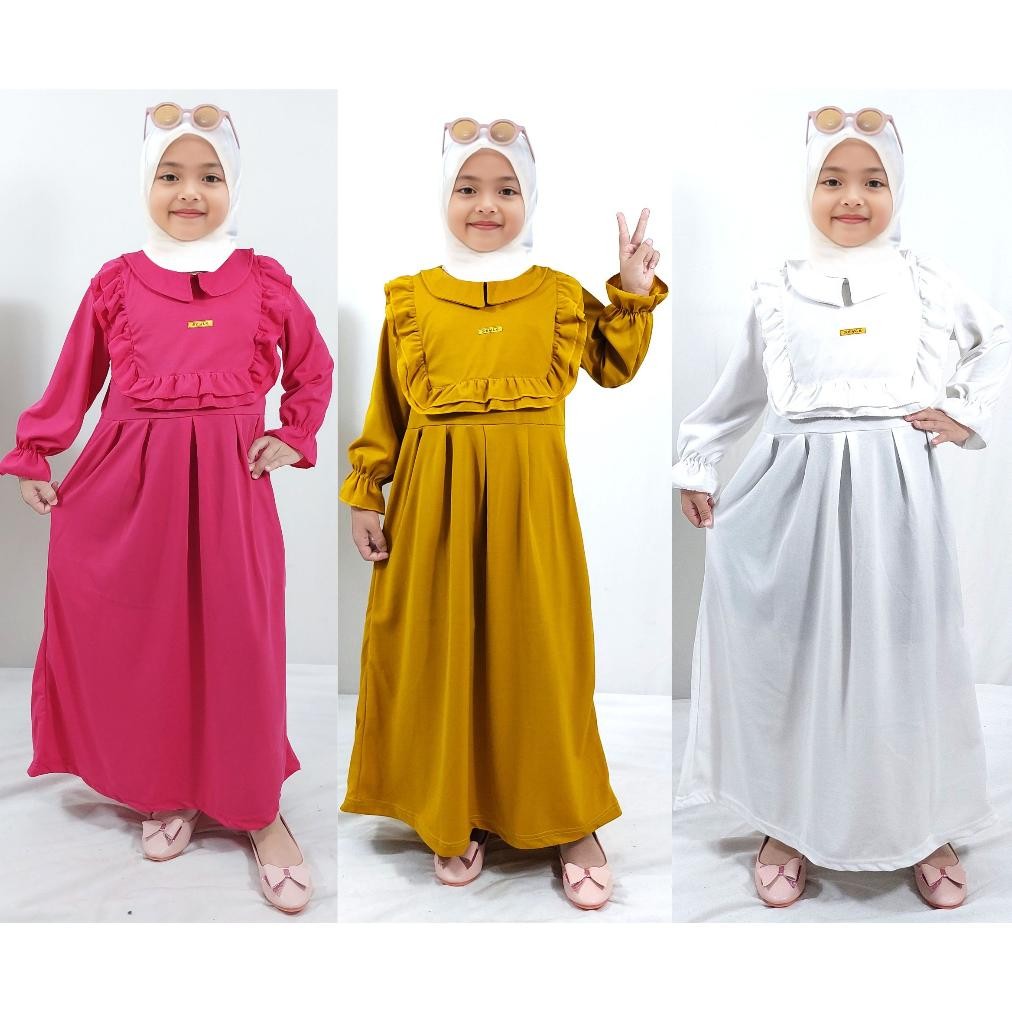 Big Sale CF Kids Gamis Anak Alena .,