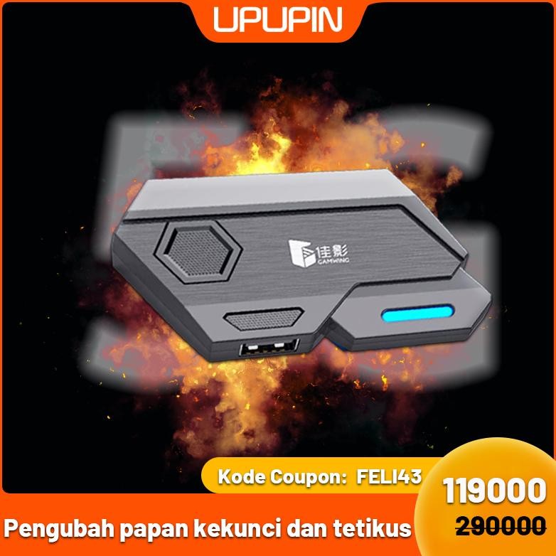 Terlaris Indo Converter Mipro  Mouse Keyboard Wireless Bluetooth Android Hp Tablet Pubg Freefire