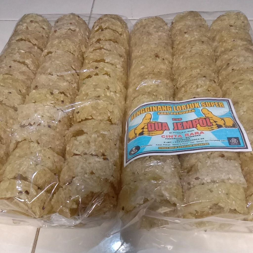 

(COD) TERMORAH RENGGINANG LORJUK SUPER DUA JEMPOL