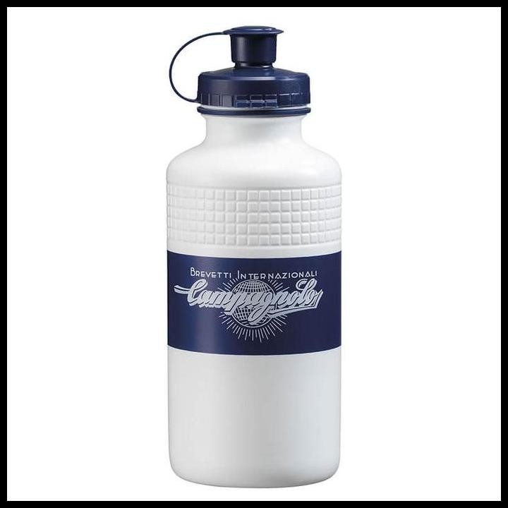 BOTOL MINUM SEPEDA BIDON CAMPAGNOLO 550ML BOTTLE WATER VINTAGE WHITE