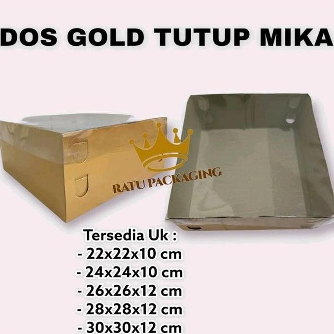 

Produk Baru!! Box Hampers Tutup Mika Emas Isi 10 pcs - Dus Duplex RATU GOLD Eksklusif