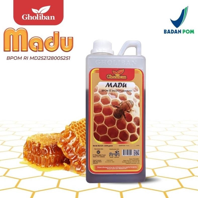 

Madu Gholiban BPOM RI MD852110123330 isi 1kg Nugi