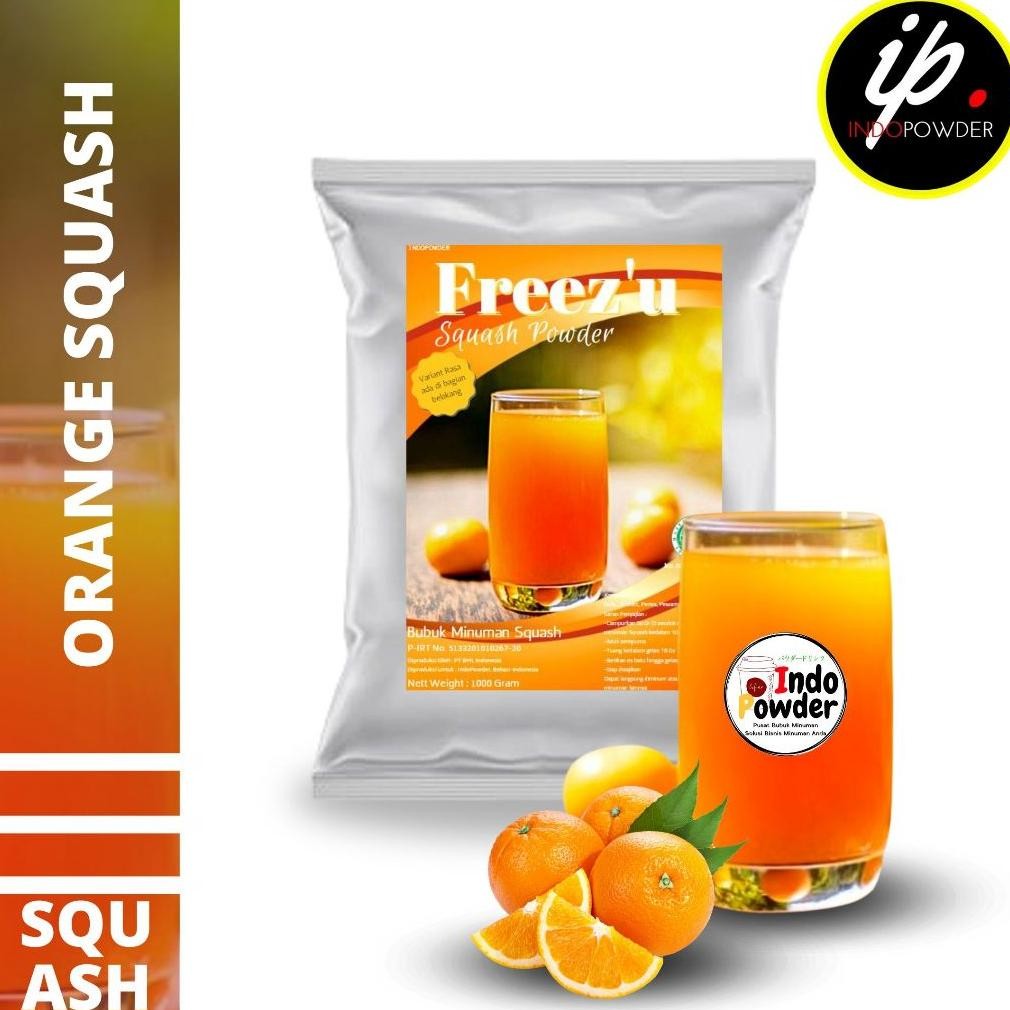 

SQUASH Bubuk Minuman ORANGE 1Kg - Bubuk ORANGE 1Kg - ORANGE Bubuk 1Kg - ORANGE SQUASH POWDER Nugi
