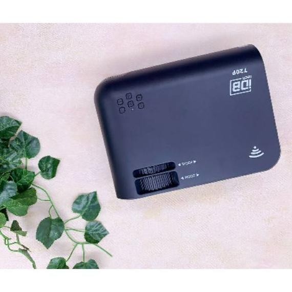 Idbtech W38 Mini Wifi Projector Fhd1280X720P 3 Lumens 3D Hd 10P