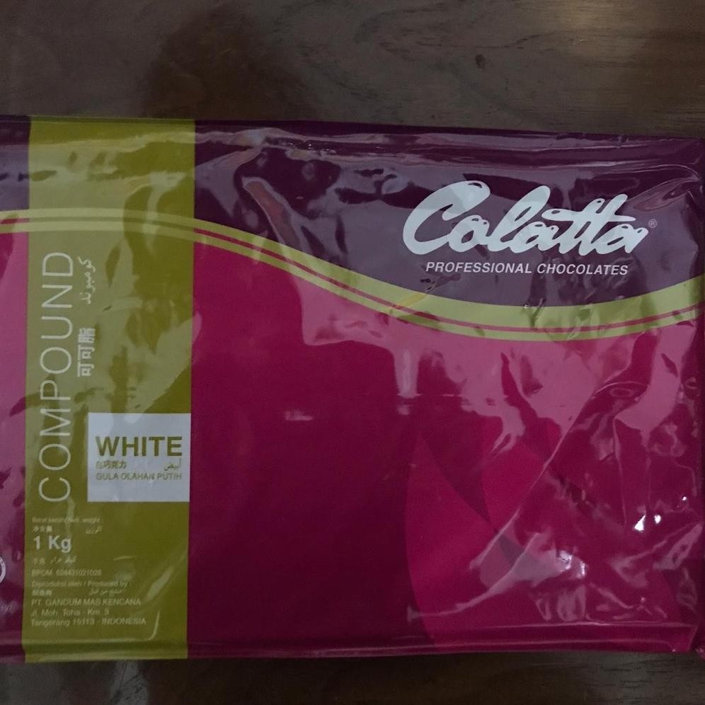 

Colatta Chocolate Compound White 1kg !!! Nugi