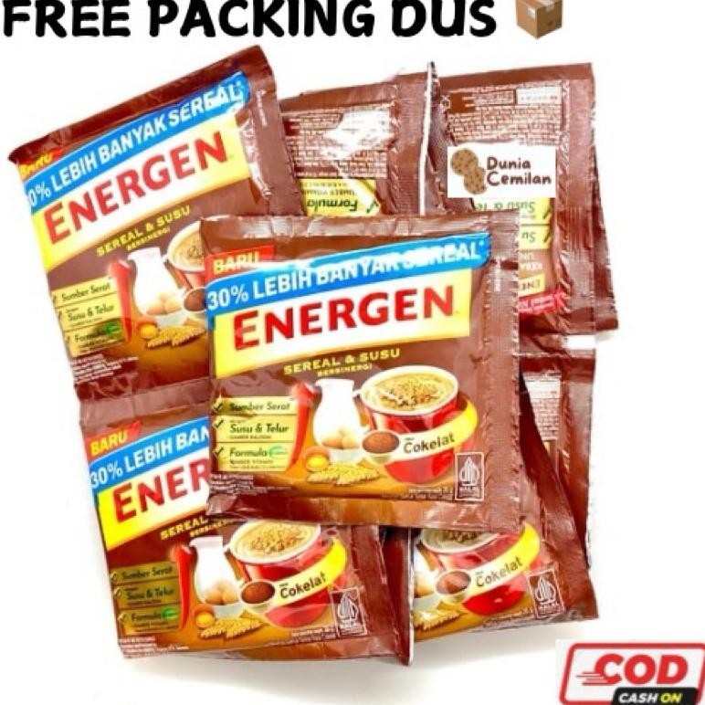 

[TERMURAH!!] ENERGEN Sereal dan Susu 1 RENCENG isi 10x32gr - Sarapan Sehat Murah Praktis Instant Nugi