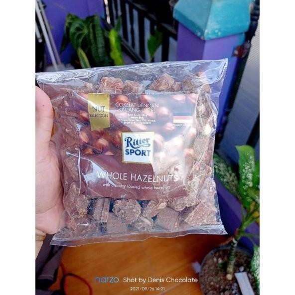 

Patahan Ritter Sport Coklat 250gr Nugi