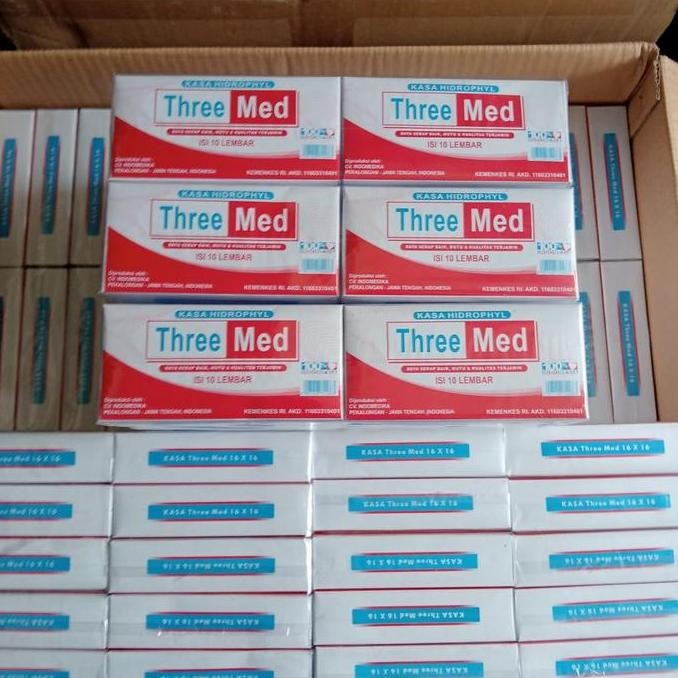 Kasa Hidrofil steril Narita Farma isi 10 box kasa steril kassa steril TM