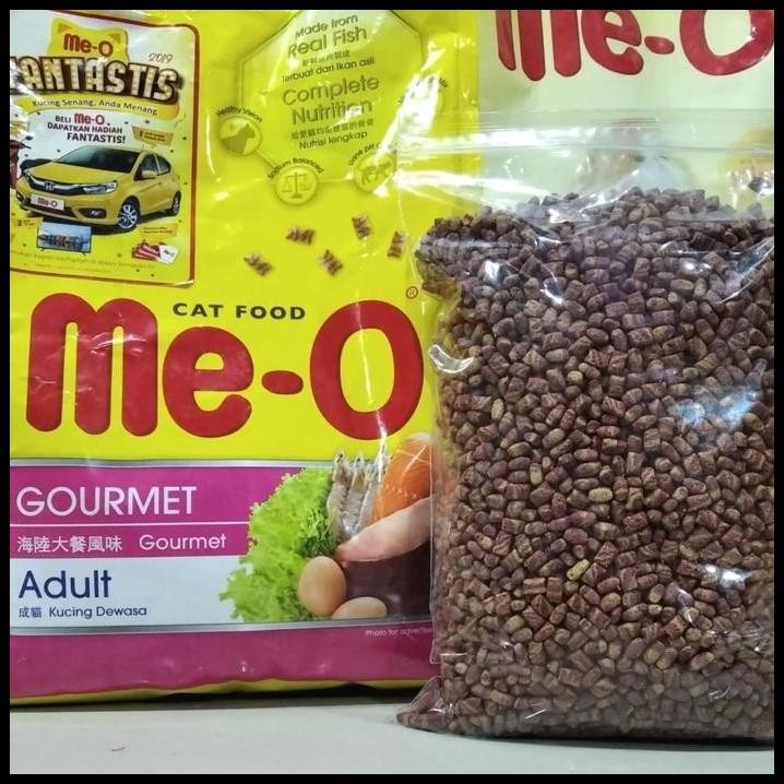 Meo Gourmet Adult Repack 1Kg - Makanan Kucing Meo Gourmet Adult