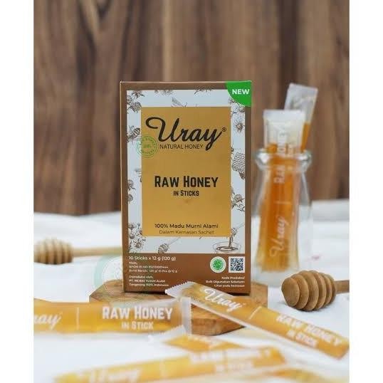 

MADU URAY SACHET STICKS- RAW HONEY IN STICKS 10 x 12gr Nugi
