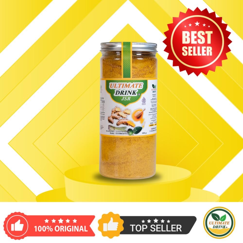 

ULTIMATE DRINK - JSR Minuman Jahe Campuran Serbuk Minuman Kunyit Minuman Herbal Nugi