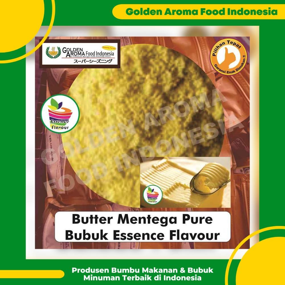 

Bubuk Mentega Pure 500 Gr Flavor Essen Ekstrak Butter Murni No Sugar Flavour Essence Extract GAFI Nugi