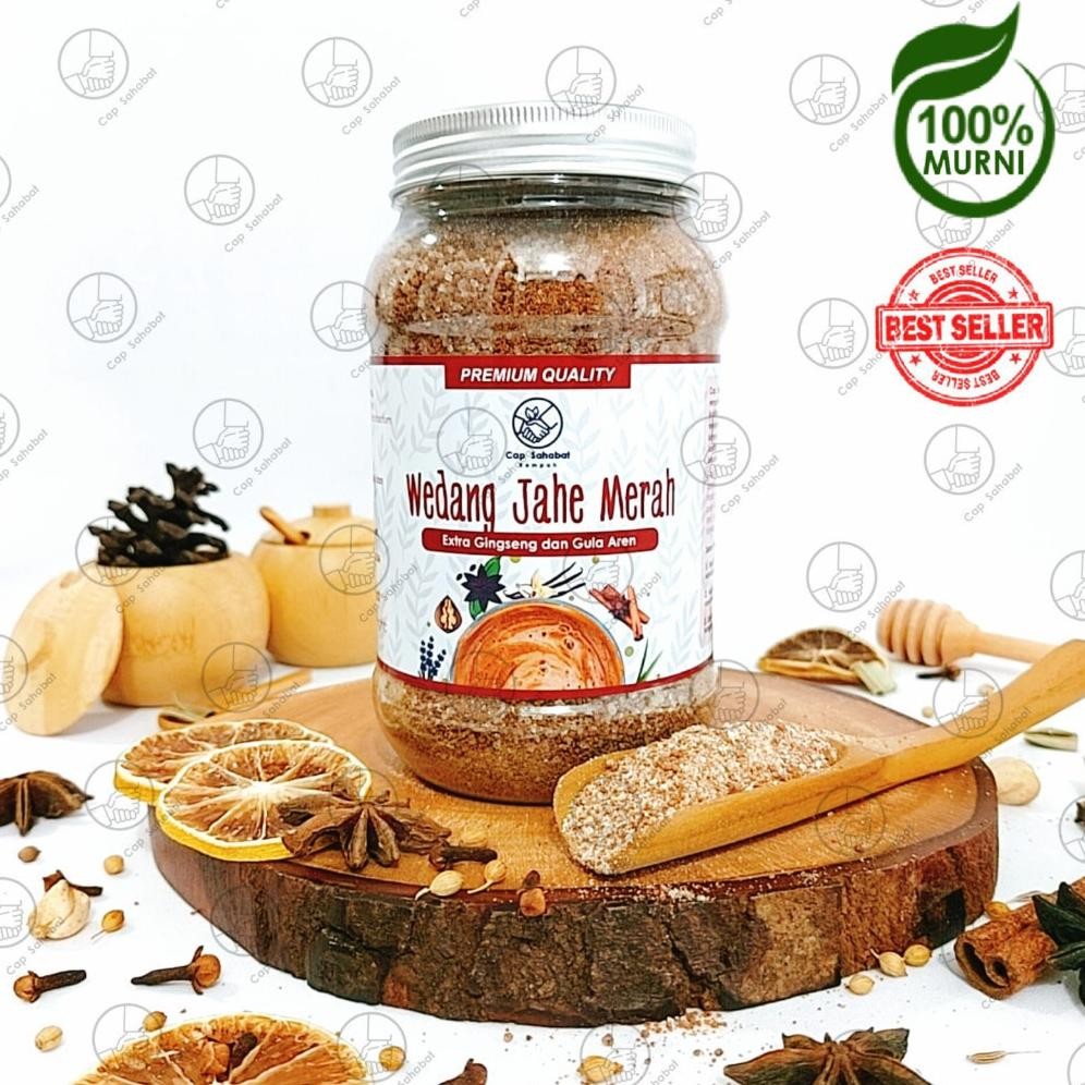

Wedang Jahe Merah Aren Cap Sahabat / Extra Ginseng / Jamu Instan / Rempah / 100% PREMIUM QUALITY Nugi