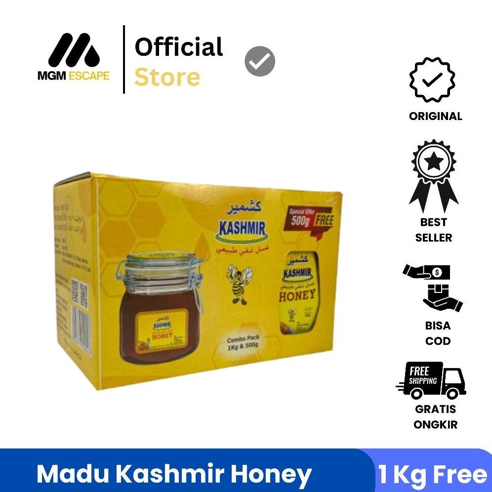 

Madu Kashmir 1 KG free 500 gr | Madu Murni kashmir Asli Dari Saudi Arab free 500 Gr Nugi