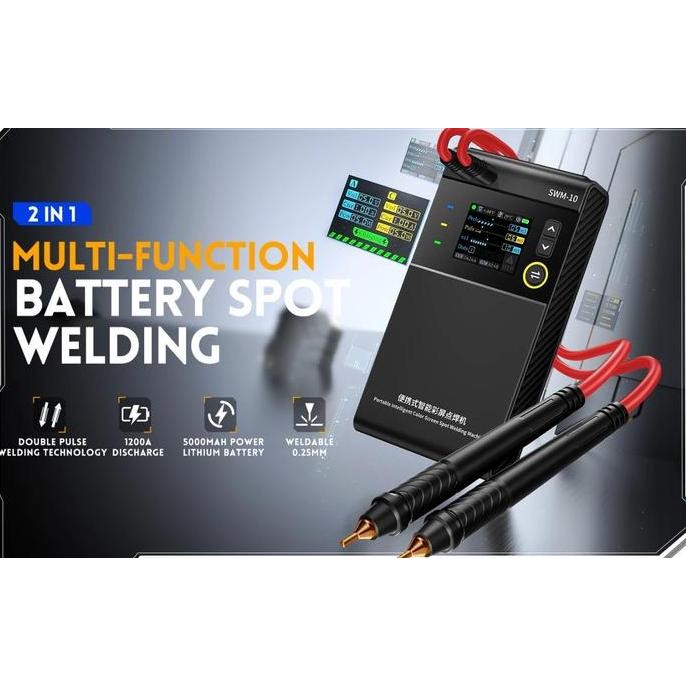 FNIRSI SWM-10 HANDHELD BATTERY SPOT WELDER PORTABLE WELDING MACHINE