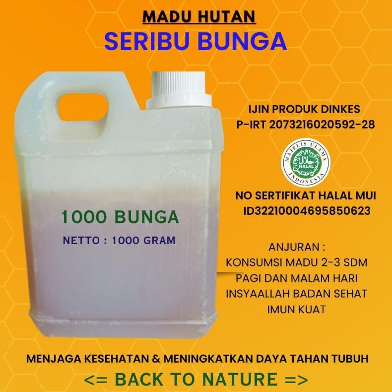 

Madu hutan seribu Bunga 1Kg Nugi