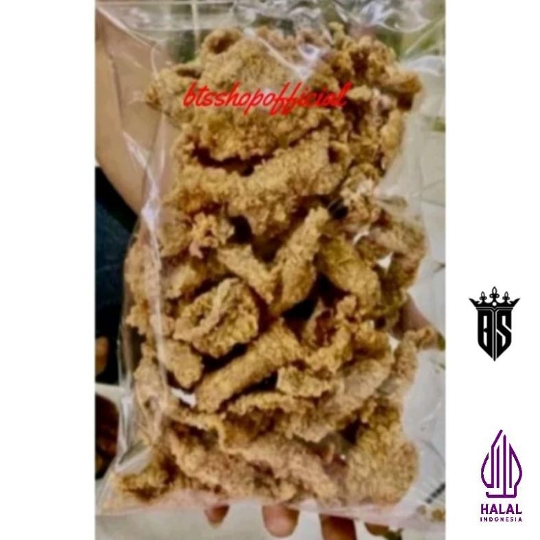 

Cemilan Kulit Ayam 500 gram Nugi