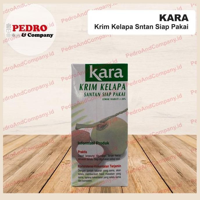 

Kara - Santan kelapa siap pakai/ coconut milk (1L) JS