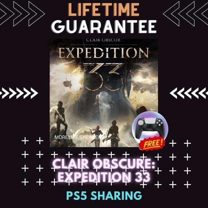 siap kirim game ps5 clair obscur: expedition 33 - versi disc & digital original