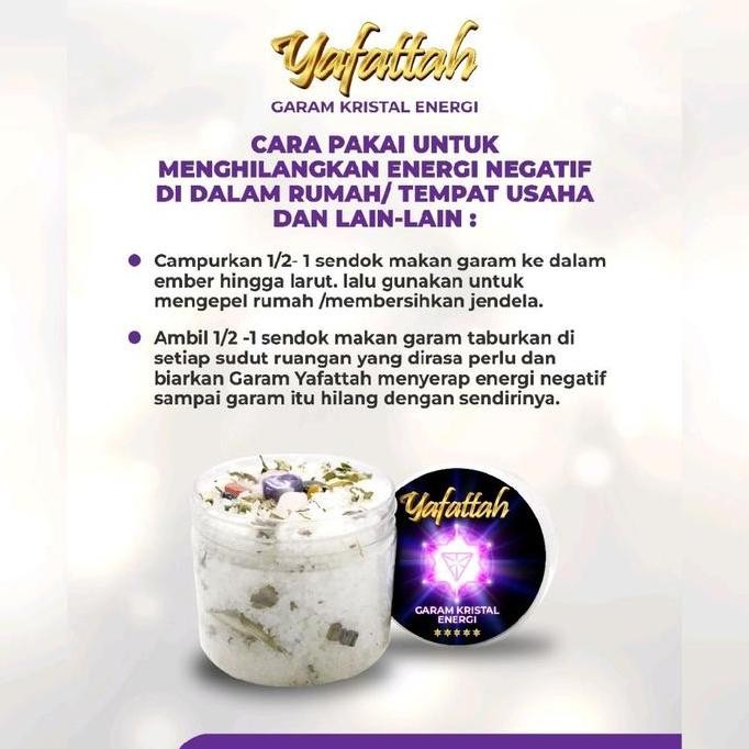 

YaFattah Garam Kristal Energi ( Crystal Salt ) Himalaya Masakan Bahan JS