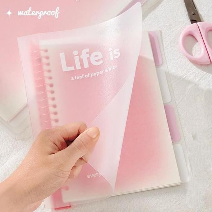 

Winzige Notebook B5 A5 Binder Buku Diary Aesthetic Buku Jurnal Aesthetic Sekolah Korea Besar Binder Kuliah