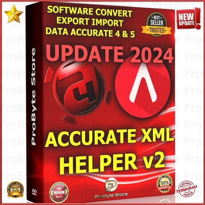 Accurate Xml Helper Software Export Import Data Accurate 4 Dan 5 Kualitas Terbaik Harga Termurah