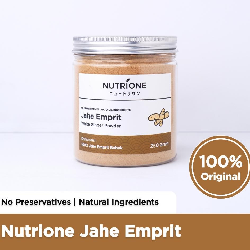 

Jahe Emprit Bubuk White Ginger Powder Nutrione